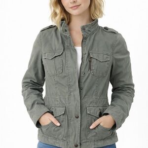 Blanc Noir Olive Green Jacket Medium